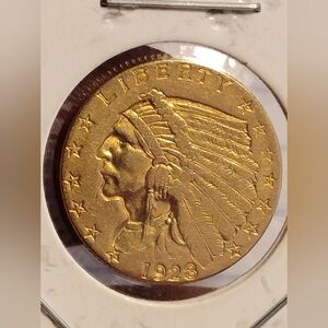 1928-P Gold  $2.50 Indian Head Quarter Eagle Coin